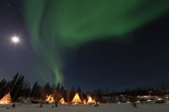 旅游及户外 - 分享： Yellowknife .NT.CA.Aurora 极光之