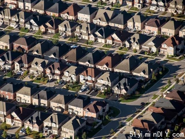 Aerials Views Of Toronto As Housing Prices Fall For Fourth Month